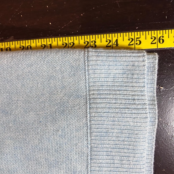 Reitmans Cashmere Blend light blue sweater size Small - Picture 8 of 9